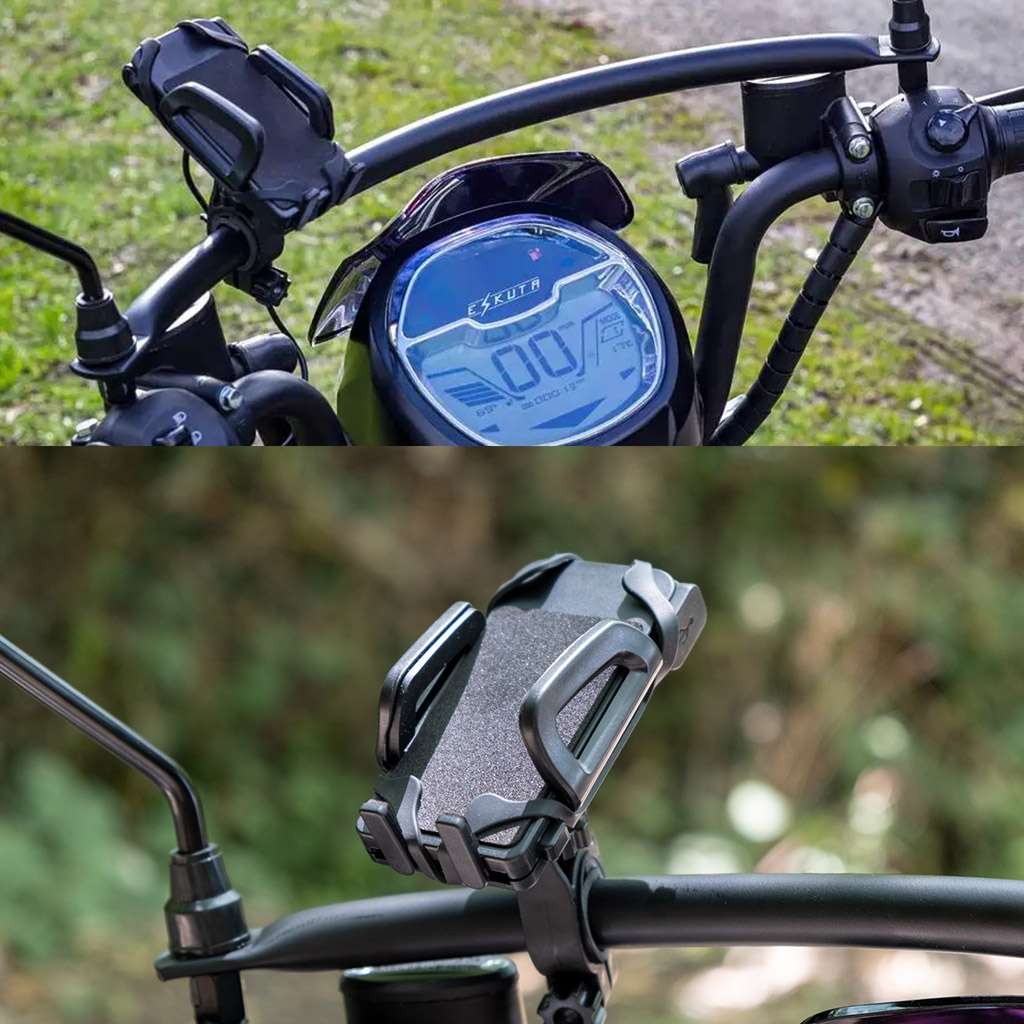 Photo-Gallery-Carousel_Electric Bicycle_UM-DB05_Extended device integration bracket_Phone holder & Charger (USB type-A 5V1.5A)