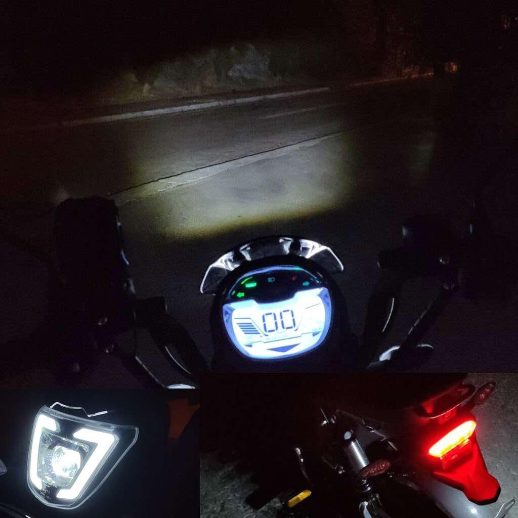 Photo-Gallery-Carousel_Electric Bicycle_UM-DB05_lamps performance at night