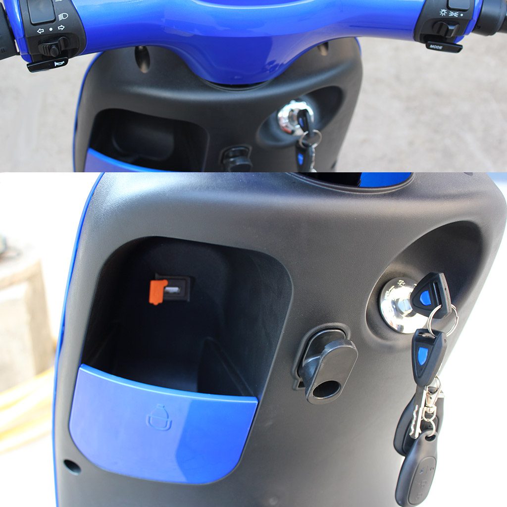 Photo-Gallery-Carousel_Electric Bicycle_UM-DB07_glove box with USB charging socket (Type-A)_Ignition lock_remote controller & alarm