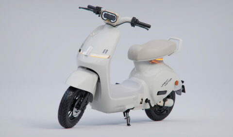 Photo-Album-_Electric Bicycle_UM-DB09_Lf._side1_White-Golden