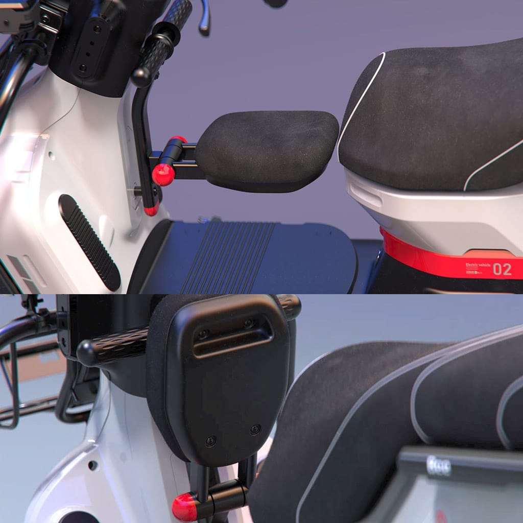 Photo-Gallery-Carousel_Electric Bicycle_UM-DB10_optional seat for kids