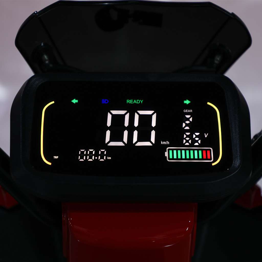 Photo-Gallery-Carousel_Electric Bicycle_UM-DB03_red-dashboard in night