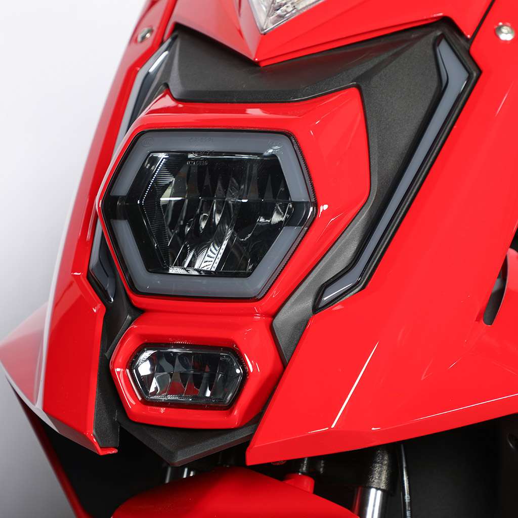 Photo-Gallery-Carousel_Electric Bicycle_UM-DB03_red-full led head lamps with day light lights