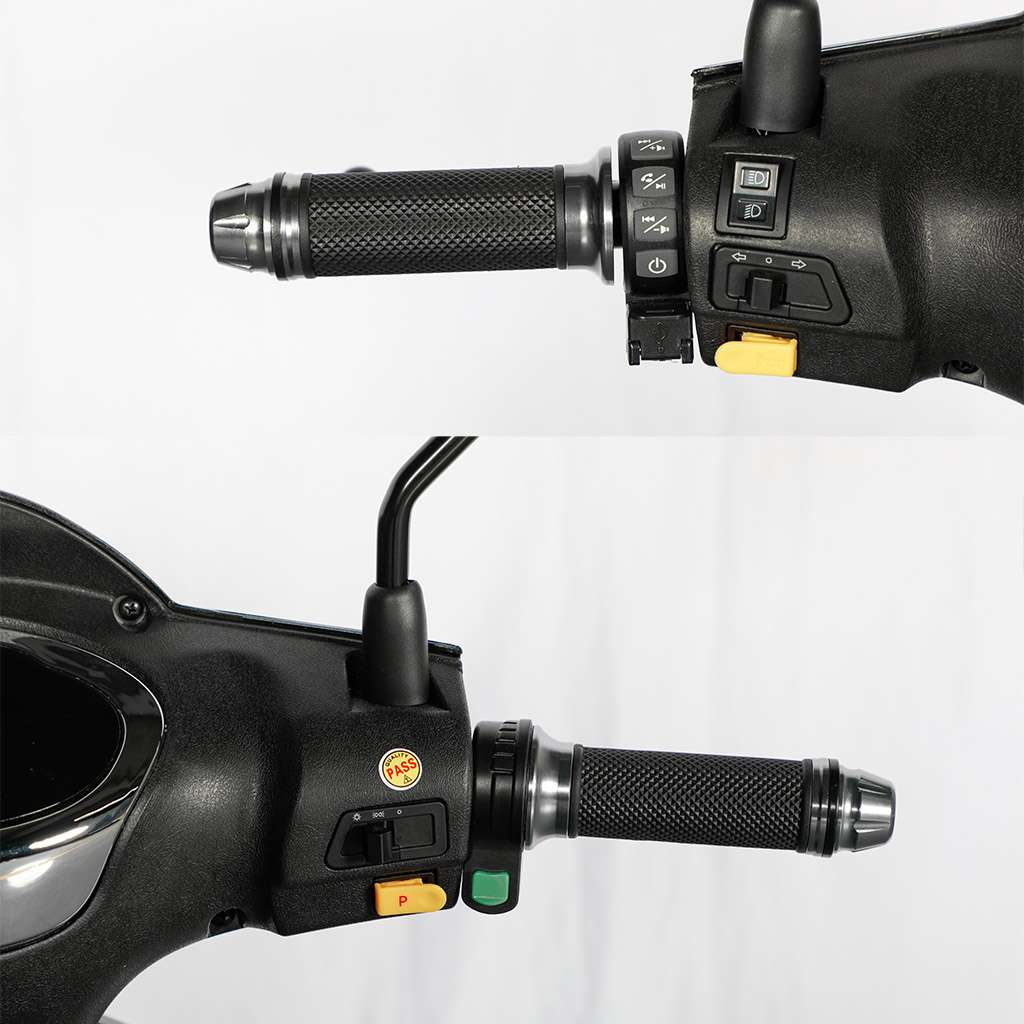 Photo-Gallery-Carousel_Electric Bicycle_UM-DB04_black-switch assy_with optional accessories_Stereo speakers