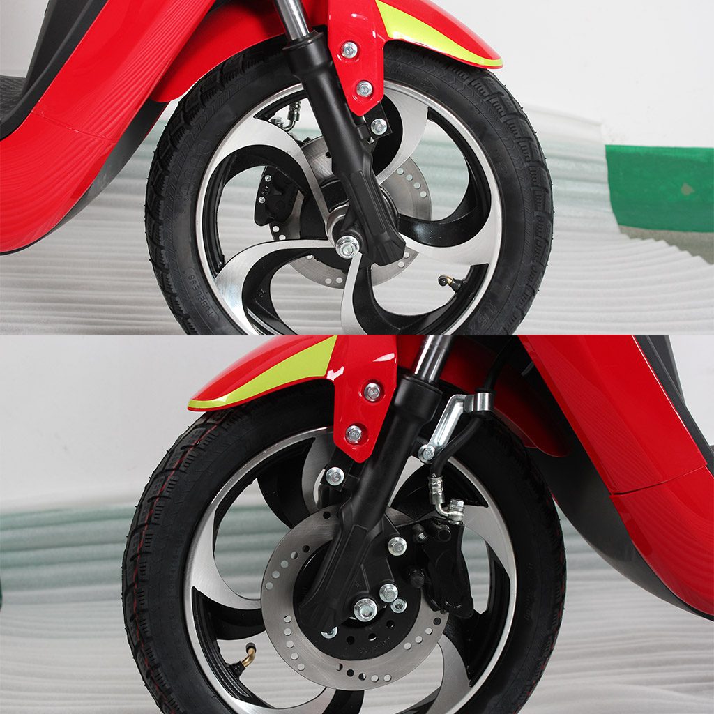 Photo-Gallery-Carousel_Electric Bicycle_UM-DB06_16X2.50 tubeless tire_front disc brake