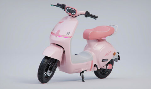 Photo-Album-_Electric Bicycle_UM-DB09_Lf._side1_Pink